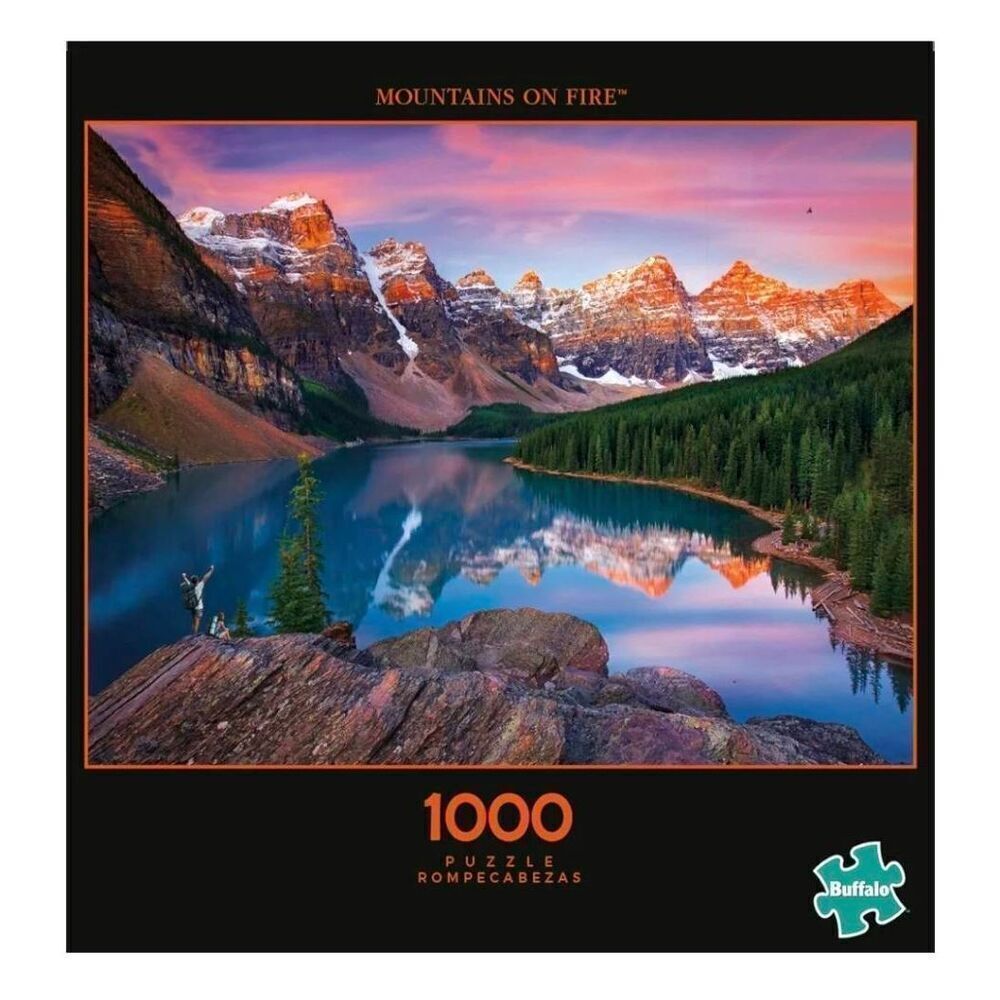 Buffalo Games Mountains on Fire 1000 pc Jigsaw Puzzle